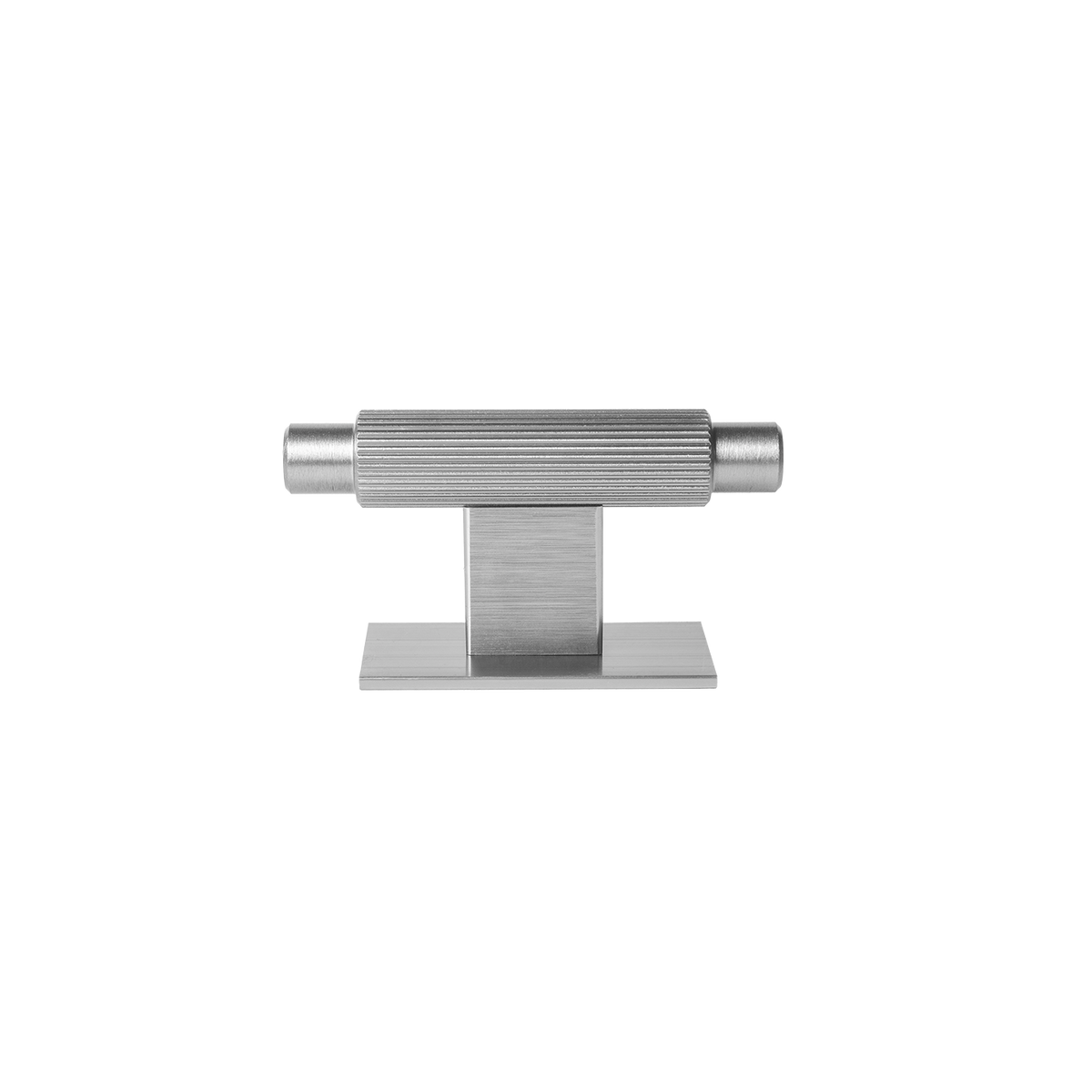 Momo Arpa T Knob and Backplate 70mm in Dull Brushed Nickel - view 2