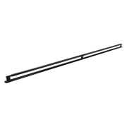 Momo Arpa D Handle and Backplate 1178mm in Brushed Black