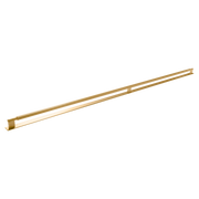 Momo Arpa D Handle and Backplate 1178mm in Brushed Dark Brass