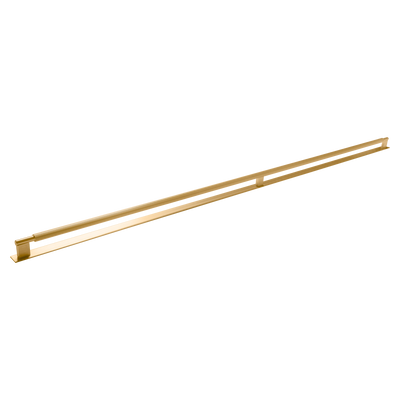 Momo Arpa D Handle and Backplate 1178mm in Brushed Dark Brass