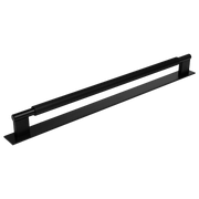 Momo Arpa D Handle and Backplate 320mm in Brushed Black