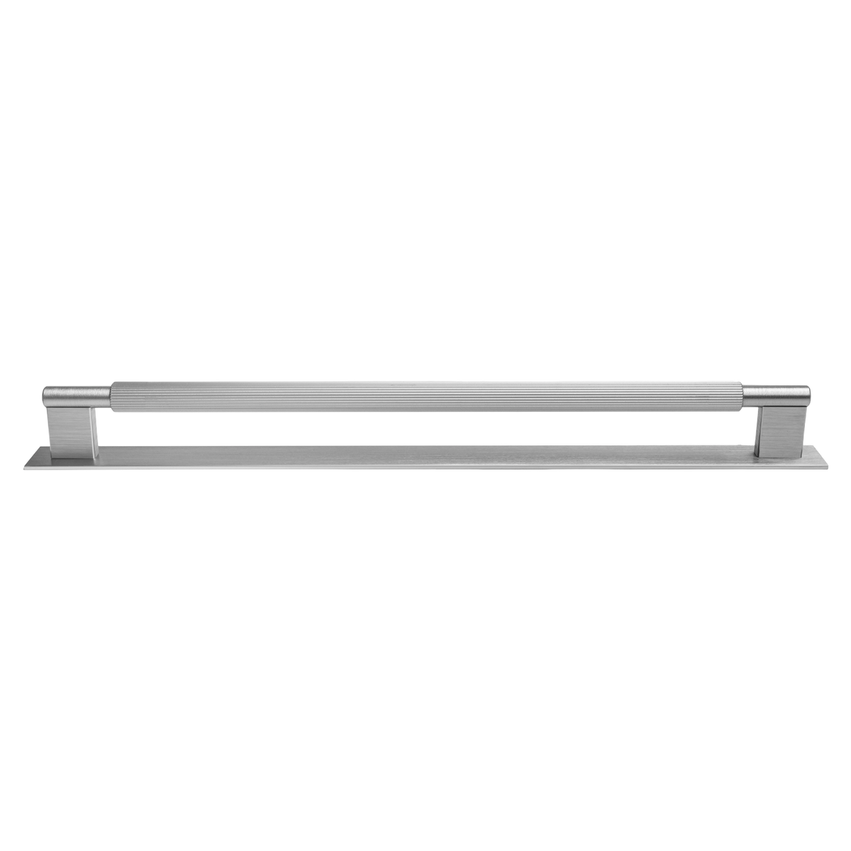 Momo Arpa D Handle and Backplate 320mm in Dull Brushed Nickel - view 2