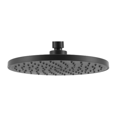 Modern National Round Shower Head 215mm - Matte Black