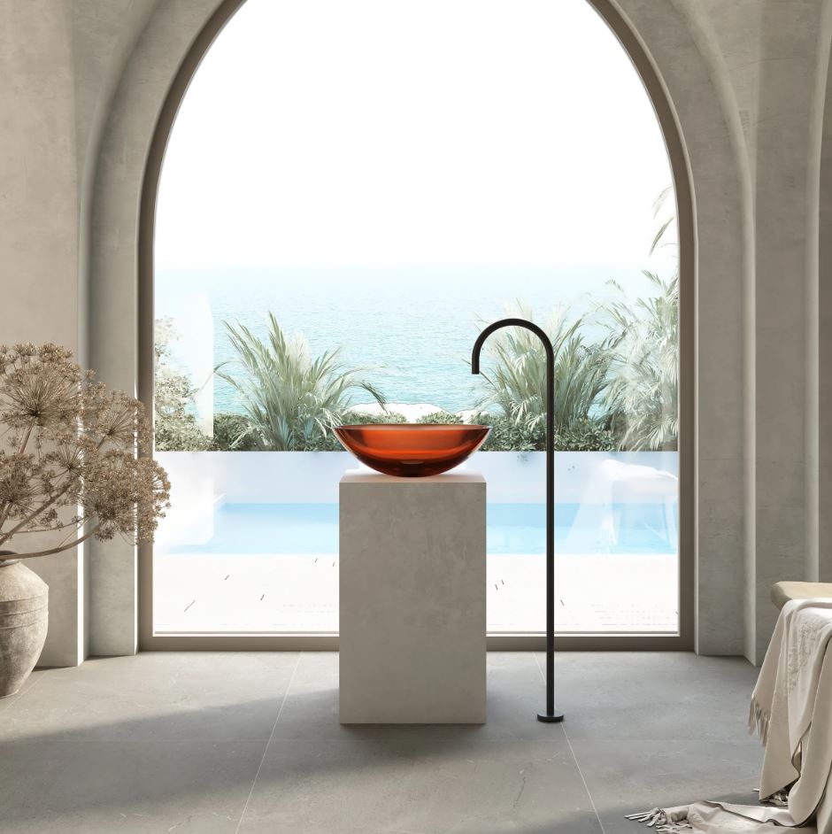Cassa Design Wow Oval Translucency Resin Stone Basin