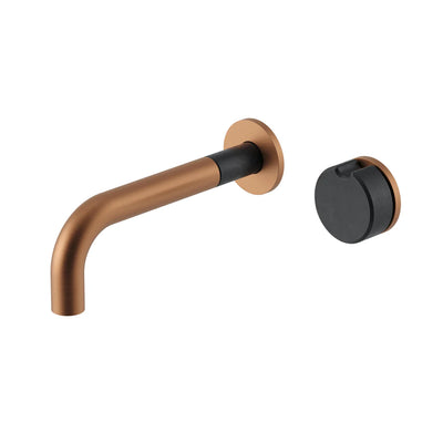 Meir X Nood Co Alchemy Series Progressive Wall Mixer Set Lustre Bronze X Storm