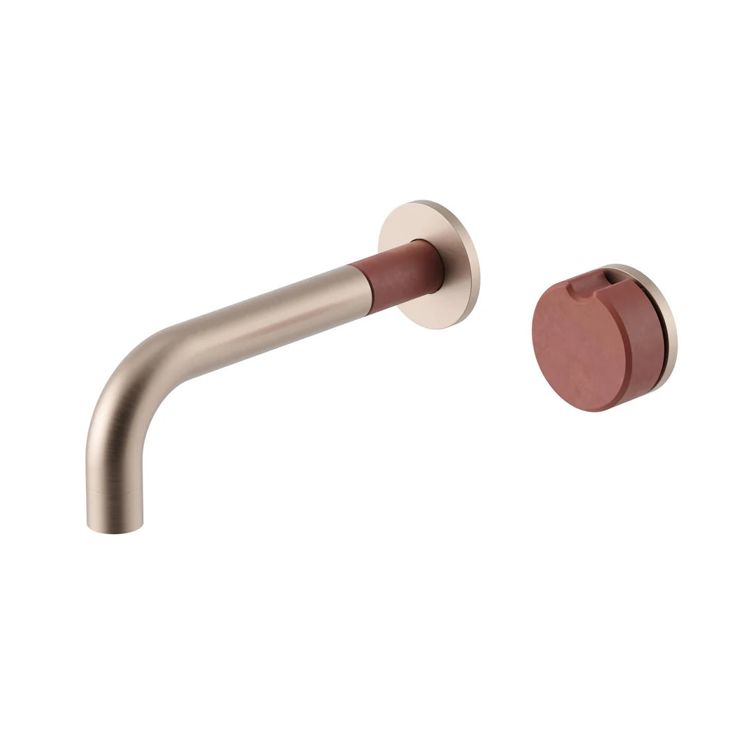 Meir X Nood Co Alchemy Series Progressive Wall Mixer Set Champagne X Musk