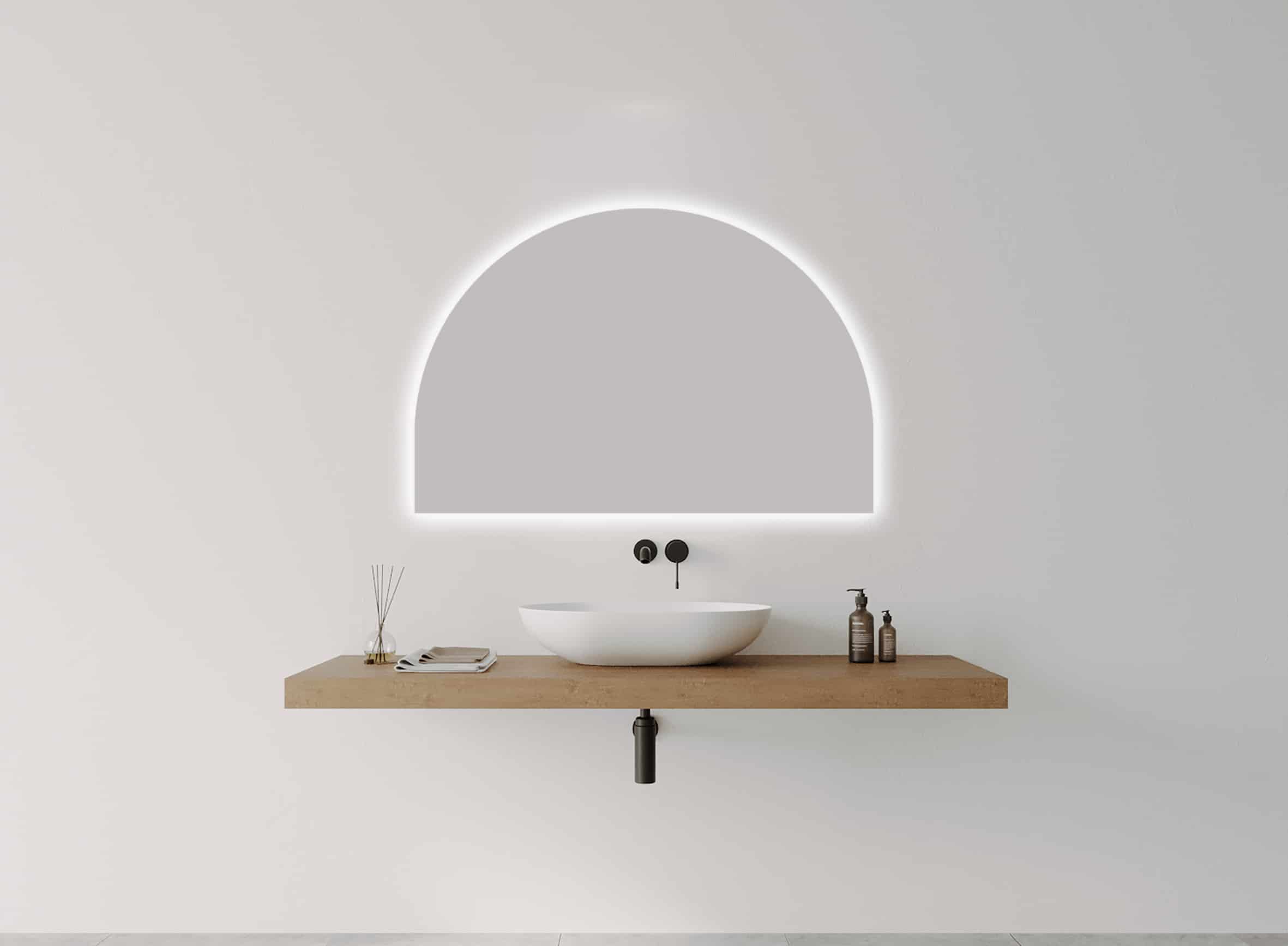 Remer A-Series Arched 1200 Led Mirror