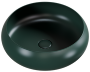 BNK Versilia Above Counter Basin Matte Dark Green