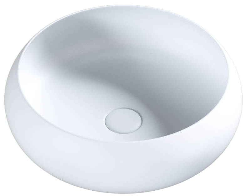 BNK Versilia Above Counter Basin Matte White