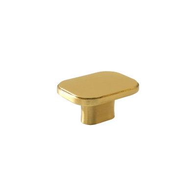 Momo Aspen Knob Solid Brass 40mm Brushed Satin Brass