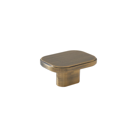 Momo Aspen Knob Solid Brass 40mm Dark Brushed Brass