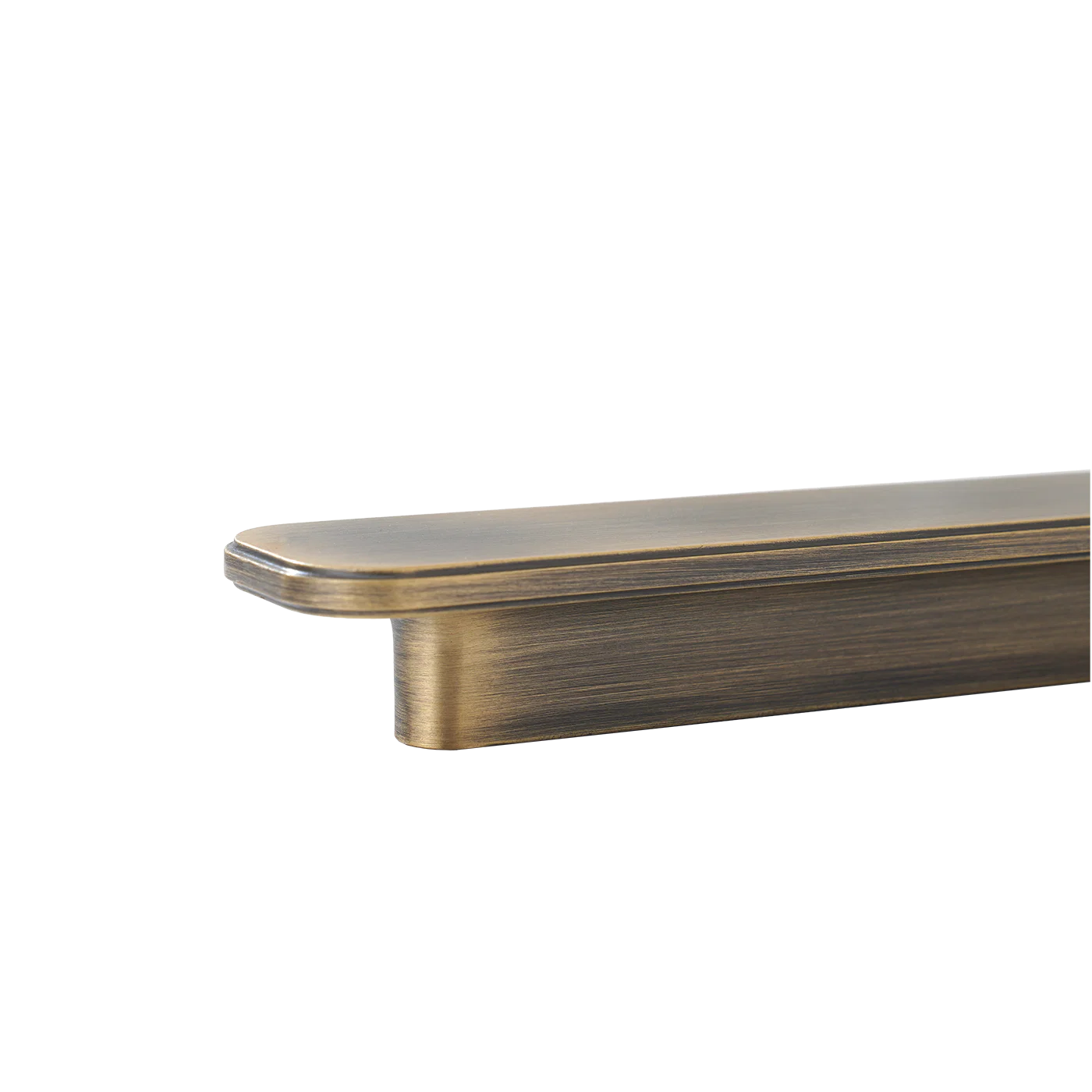 Momo Aspen Pull Handle Solid Brass 320mm Dark Brushed Brass