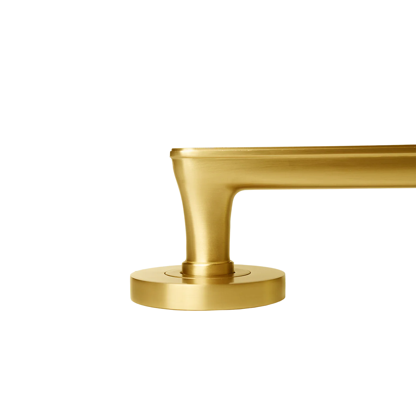 Momo Aspen Lever Handle Set Brushed Satin Brass