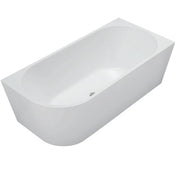 Cassa Designs Auris Right Corner Back to Wall Bathtub