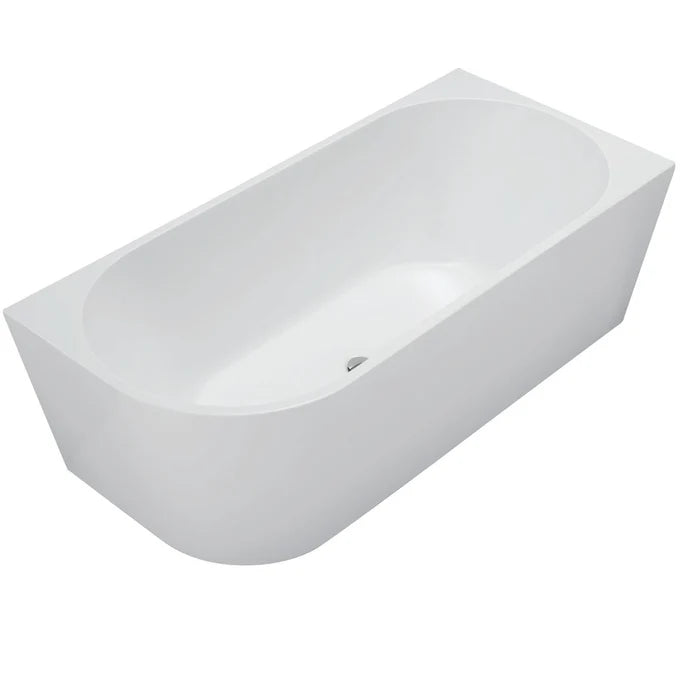 Cassa Designs Auris Right Corner Back to Wall Bathtub