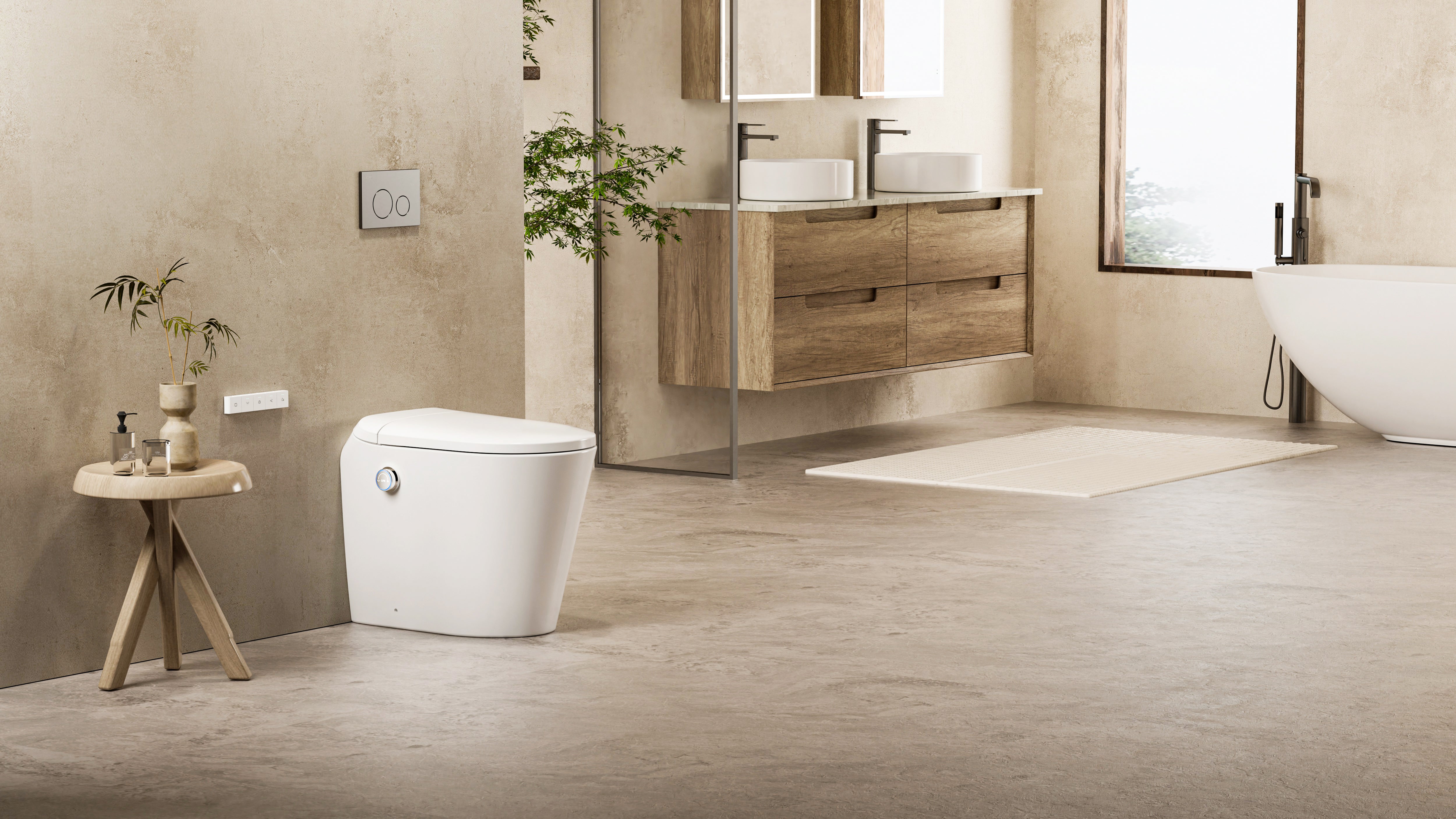 Lafeme Autolux Wall Faced Intelligent Toilet