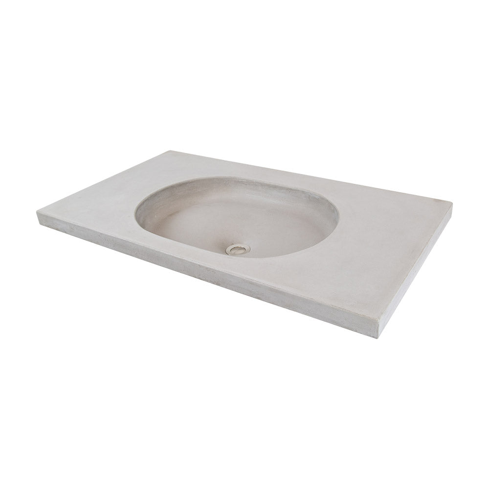Concrete Studio Kaarla – Concrete Vanity Top- 750mm Length / 40mm Thickness