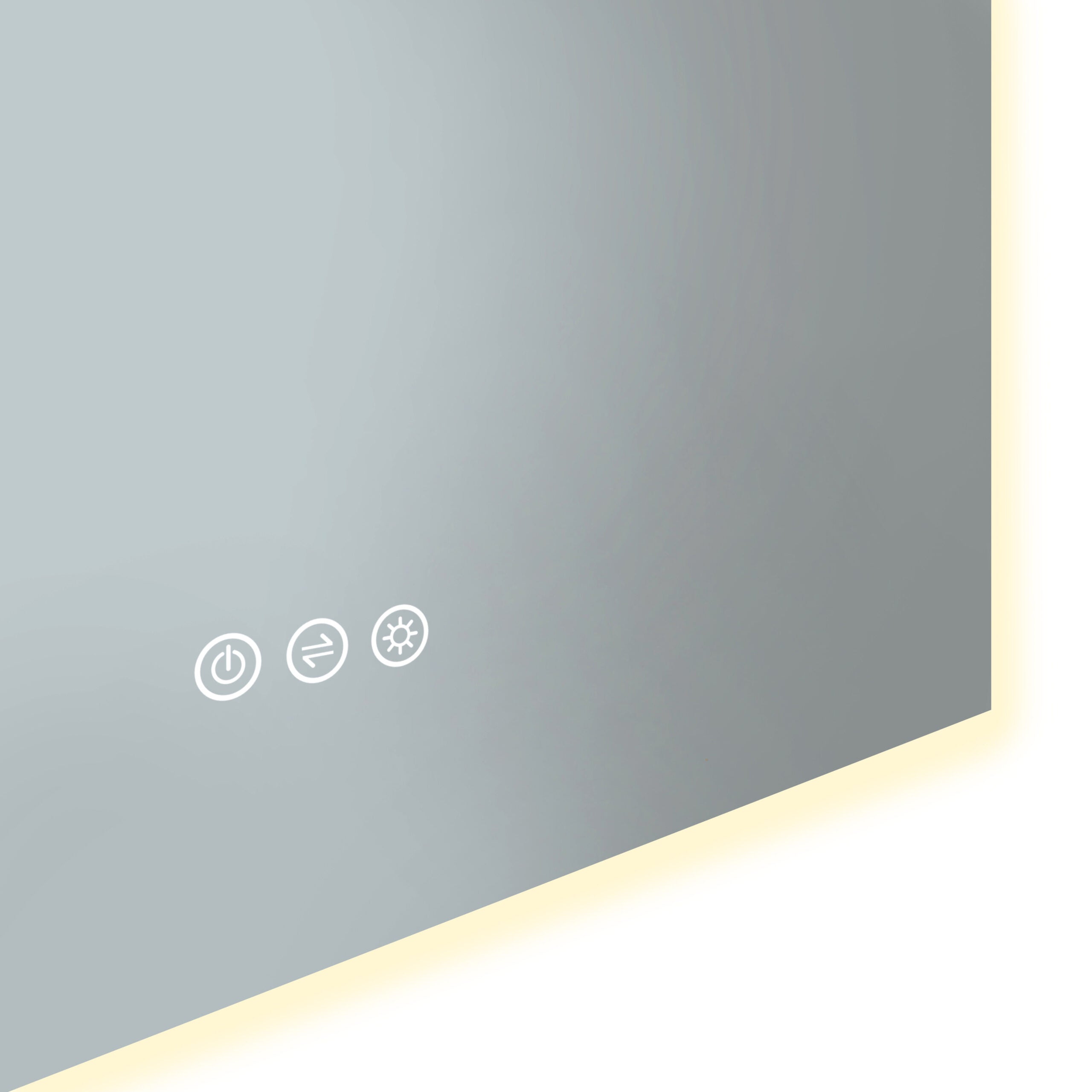 Euro Mirror Ark Frameless LED