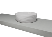 Timberline Allure Arrow Matte White Basin