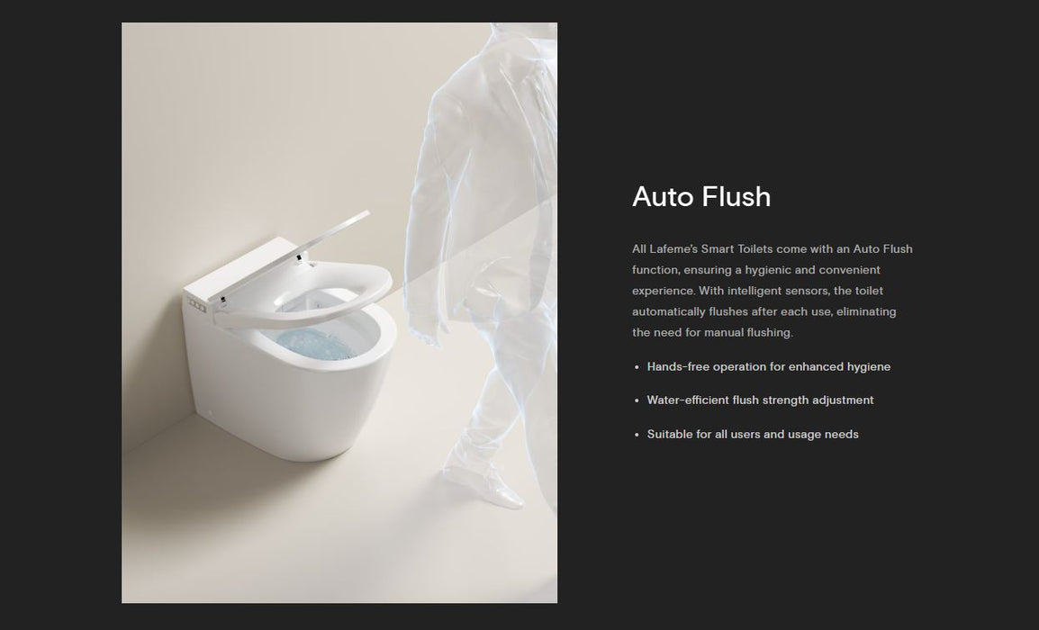 Lafeme Sesto Wall Hung Intelligent Toilet