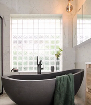 Pietra Bianca Autumn Freestanding Bath