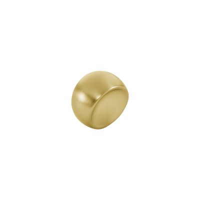 Momo Ball Knob 24mm in Brushed Matt Brass