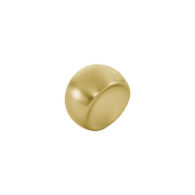 Momo Ball Knob 29mm in Brushed Matt Brass
