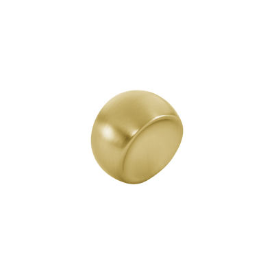Momo Ball Knob 29mm in Brushed Matt Brass
