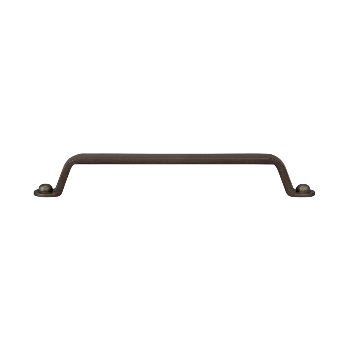 Momo Button D Handle 160mm in Antique Brass - view 2