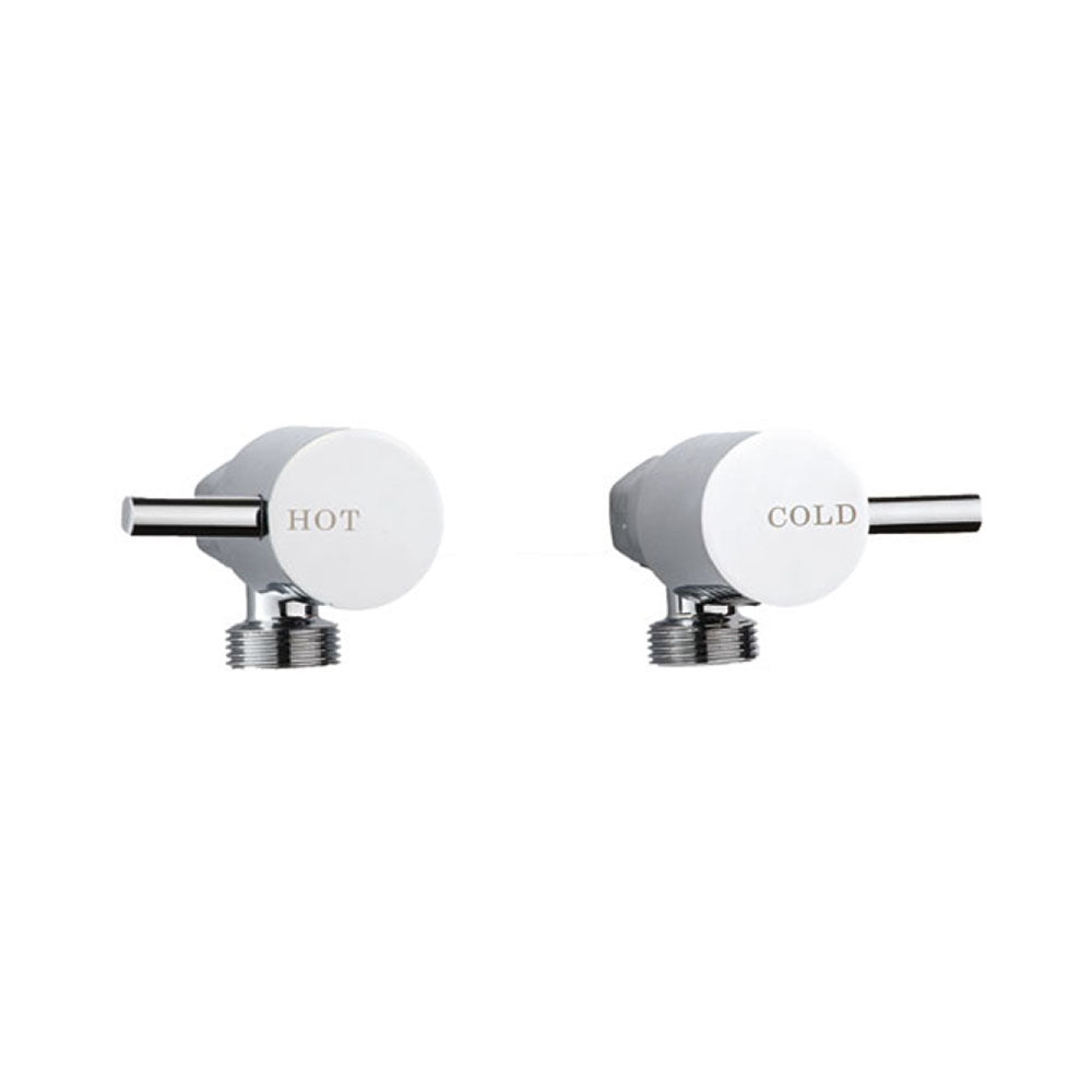 Fienza Isabella Washing Machine Outlets Chrome