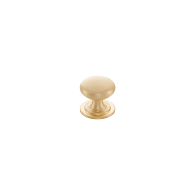 Momo Bosco Knob 32mm in Brushed Matt Brass