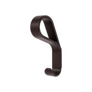 Momo Belt Wall Hook 65mm in Mocca Brown