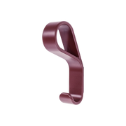 Momo Belt Wall Hook 65mm in Volcano Red