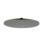 Modern National Brass Round Shower Head 300mm - Antique Brass
