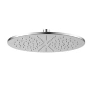 Modern National Brass Round Shower Head 300mm - Brushed Chrome