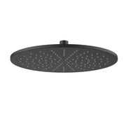 Modern National Brass Round Shower Head 300mm - Matte Black