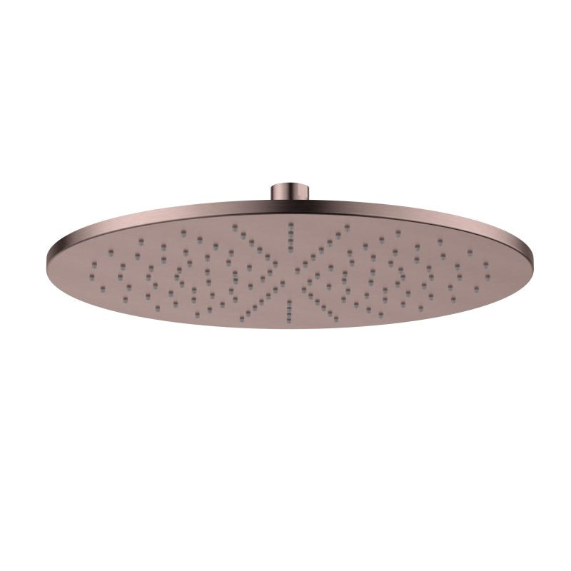 Modern National Brass Round Shower Head 300mm - Dusk
