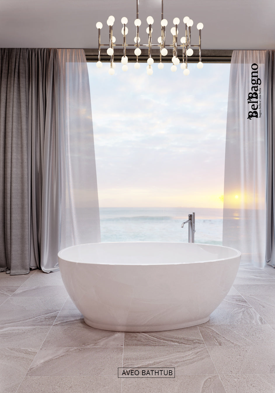 Belbagno Aveo Bath 1700mm