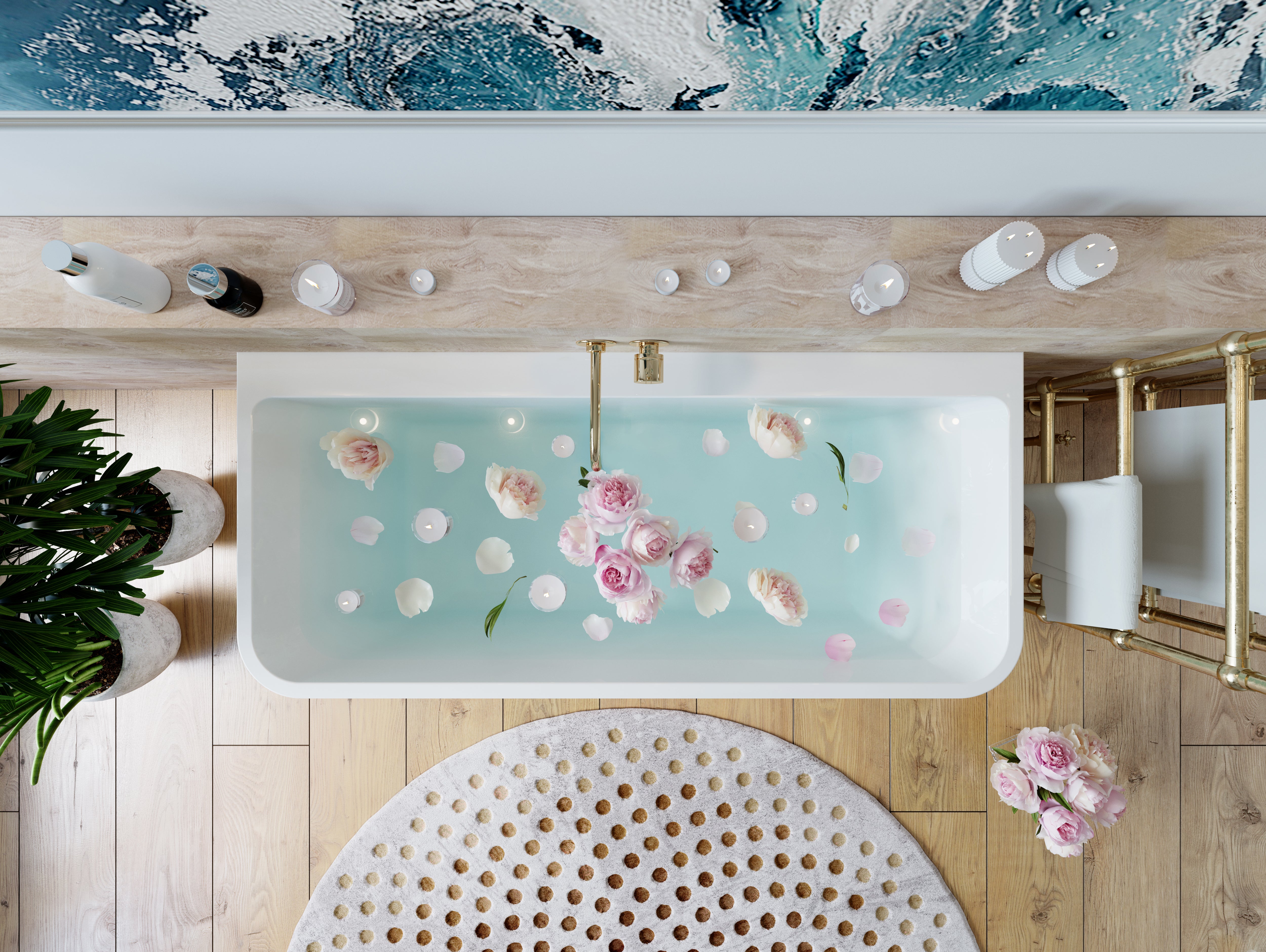 Belbagno Alto Bath 1700mm