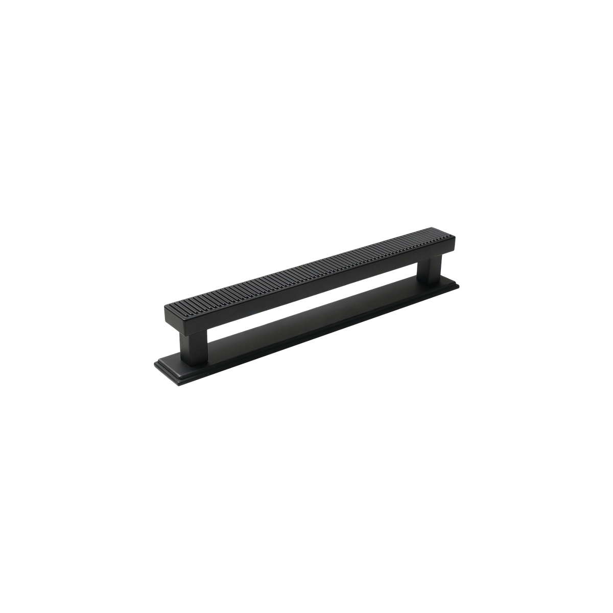 Momo Barrington Bar Handle Backplate 160mm in Matt Black - view 2