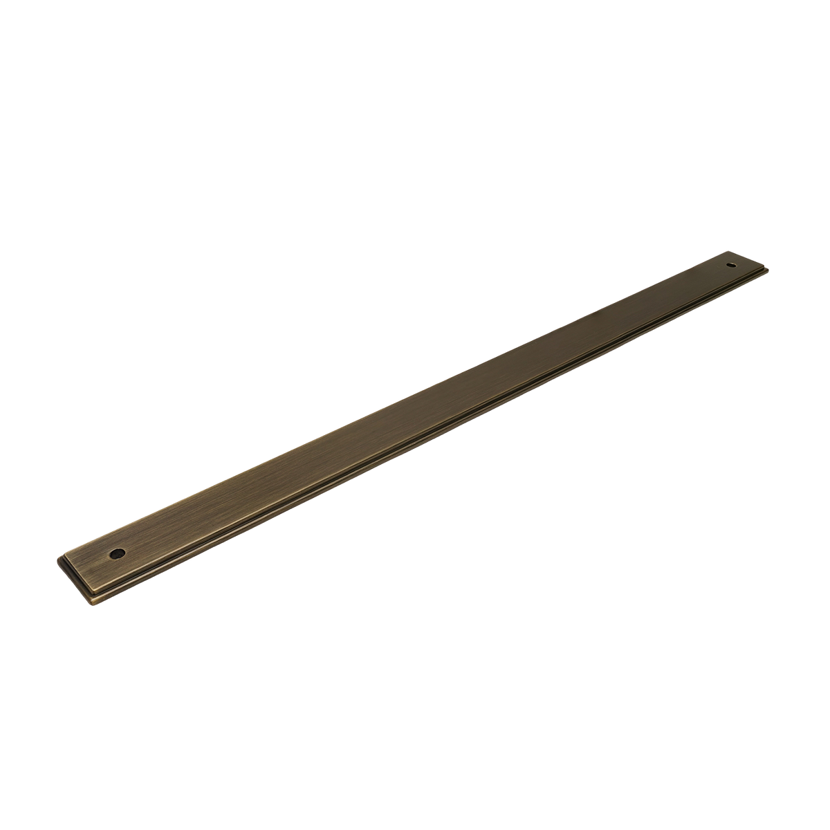 Momo Barrington Bar Handle Backplate 320mm in Dark Brushed Brass
