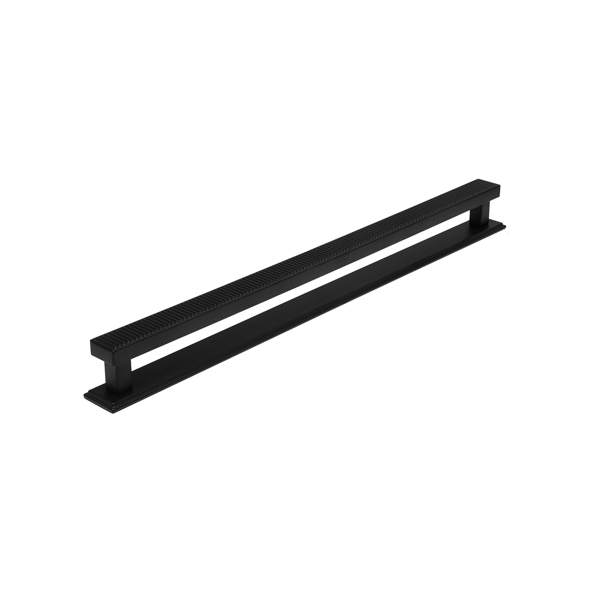 Momo Barrington Bar Handle Backplate 320mm in Matt Black - view 2