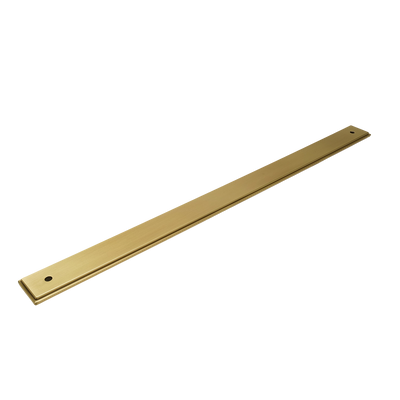 Momo Barrington Bar Handle Backplate 320mm in Matt Brass