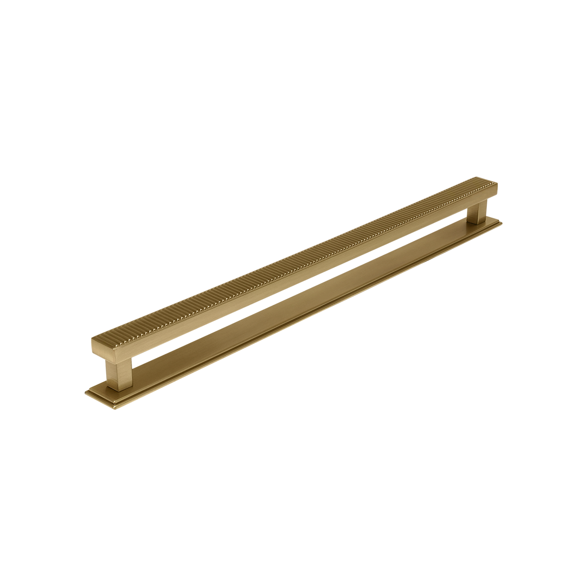 Momo Barrington Bar Handle Backplate 320mm in Matt Brass - view 2