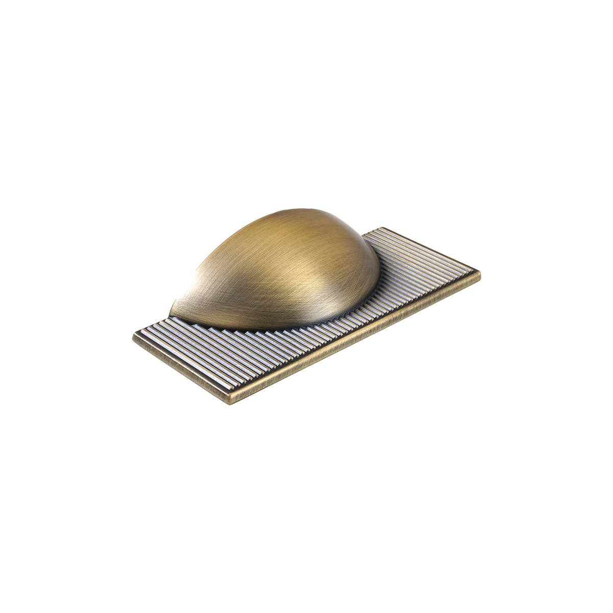 Momo Barrington Cup Pull 64mm in Dark Brushed Brass - view 3