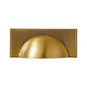 Momo Barrington Cup Pull 64mm in Matt Brass