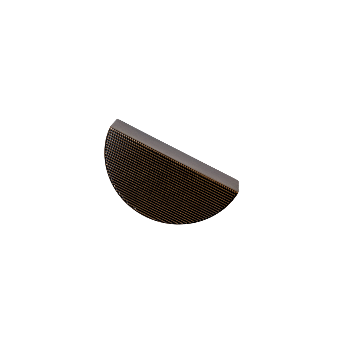 Momo Barrington Eclipse Ribbed Pull Handle 64mm in Bronze - view 2