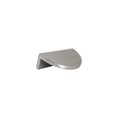 Momo Barrington Eclipse Ribbed Pull Handle 64mm in Dull Brushed Nickel