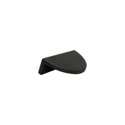 Momo Barrington Eclipse Ribbed Pull Handle 64mm in Matt Black