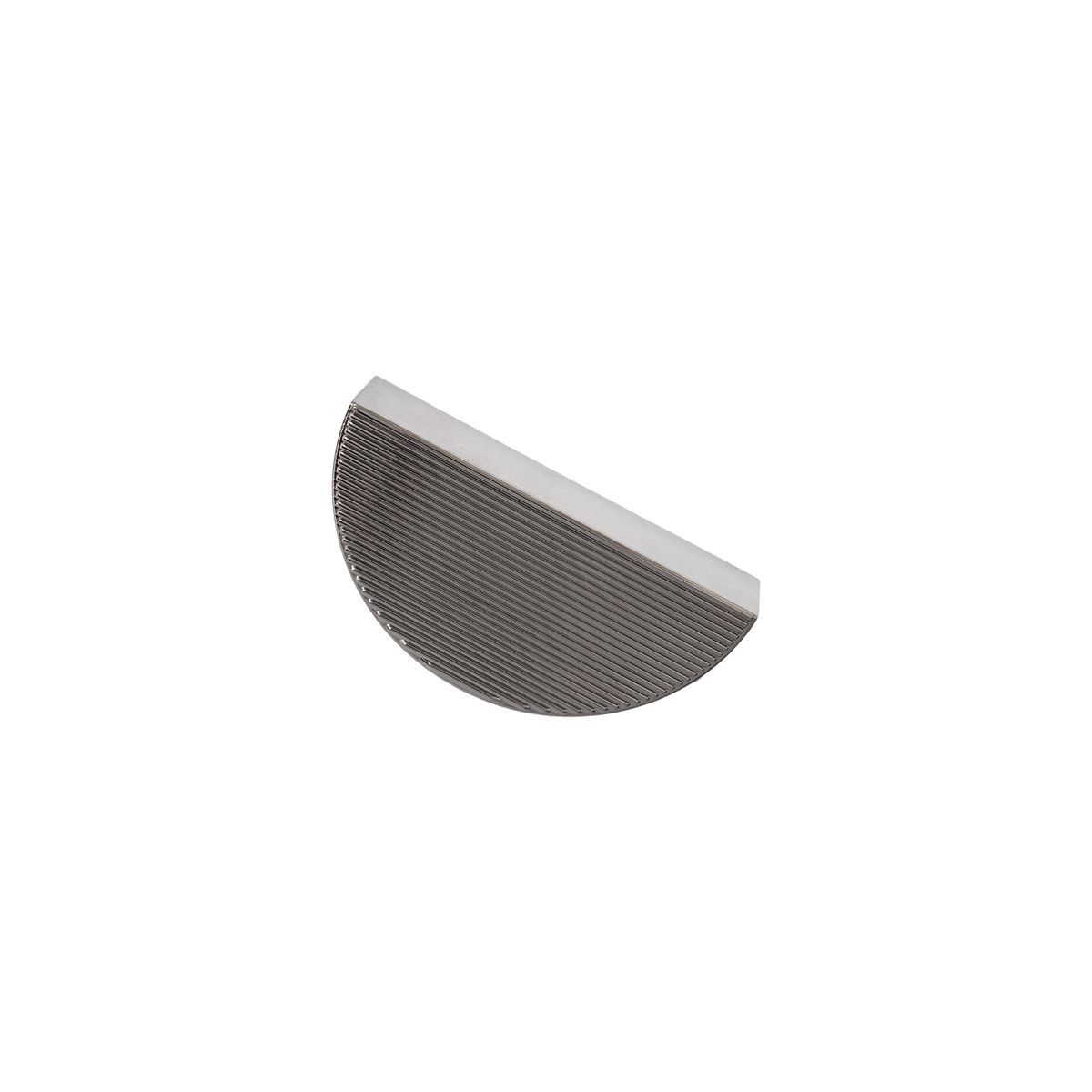 Momo Barrington Eclipse Ribbed Pull Handle 64mm in Polished Nickel - view 2